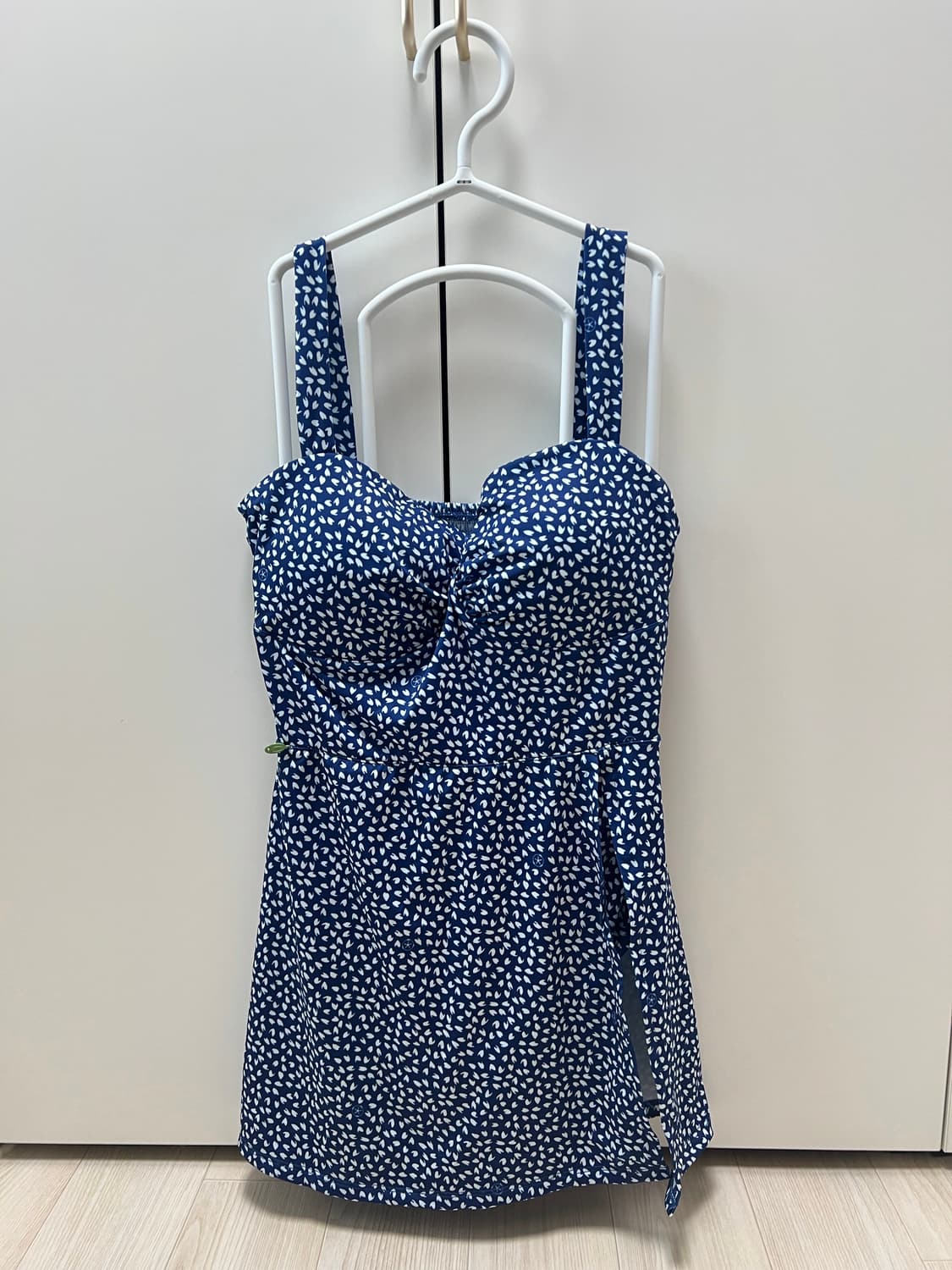 코랄리크 플라워 셔링 모노키니 수영복 L (리조트, 호캉스) 상품이미지1