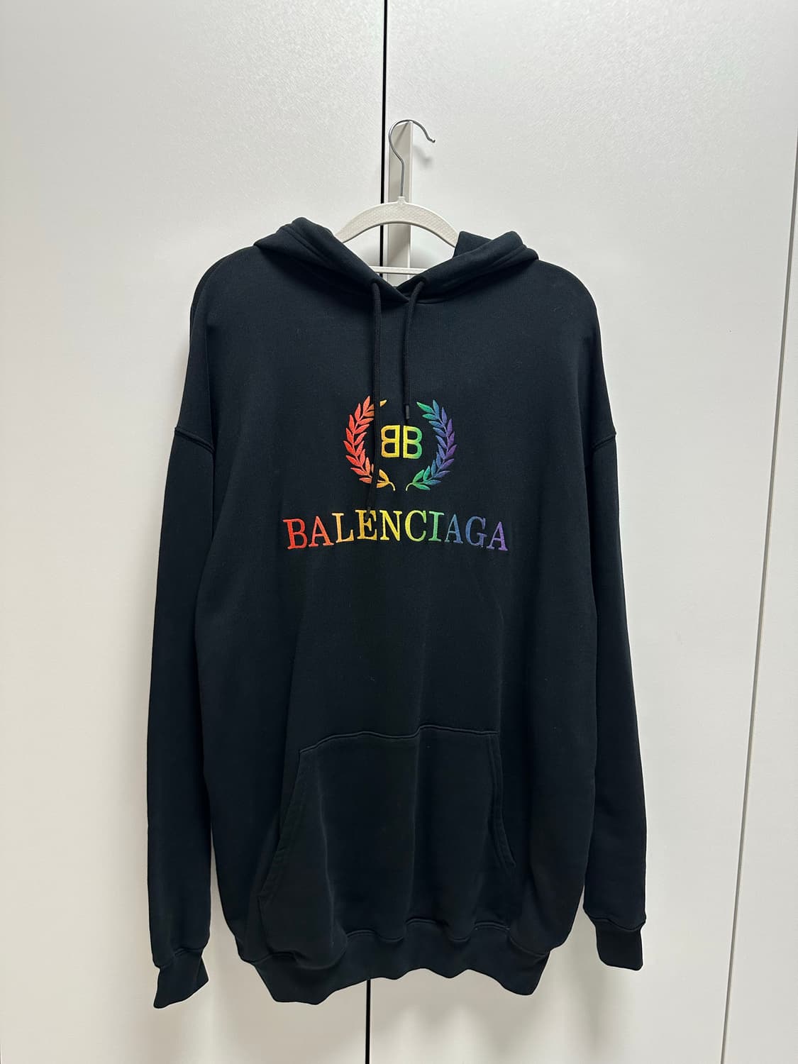 [네고 가능]S+ 발렌시아가 월계수 후드티 그라데이션 XS 택제거 새상품 상품이미지1