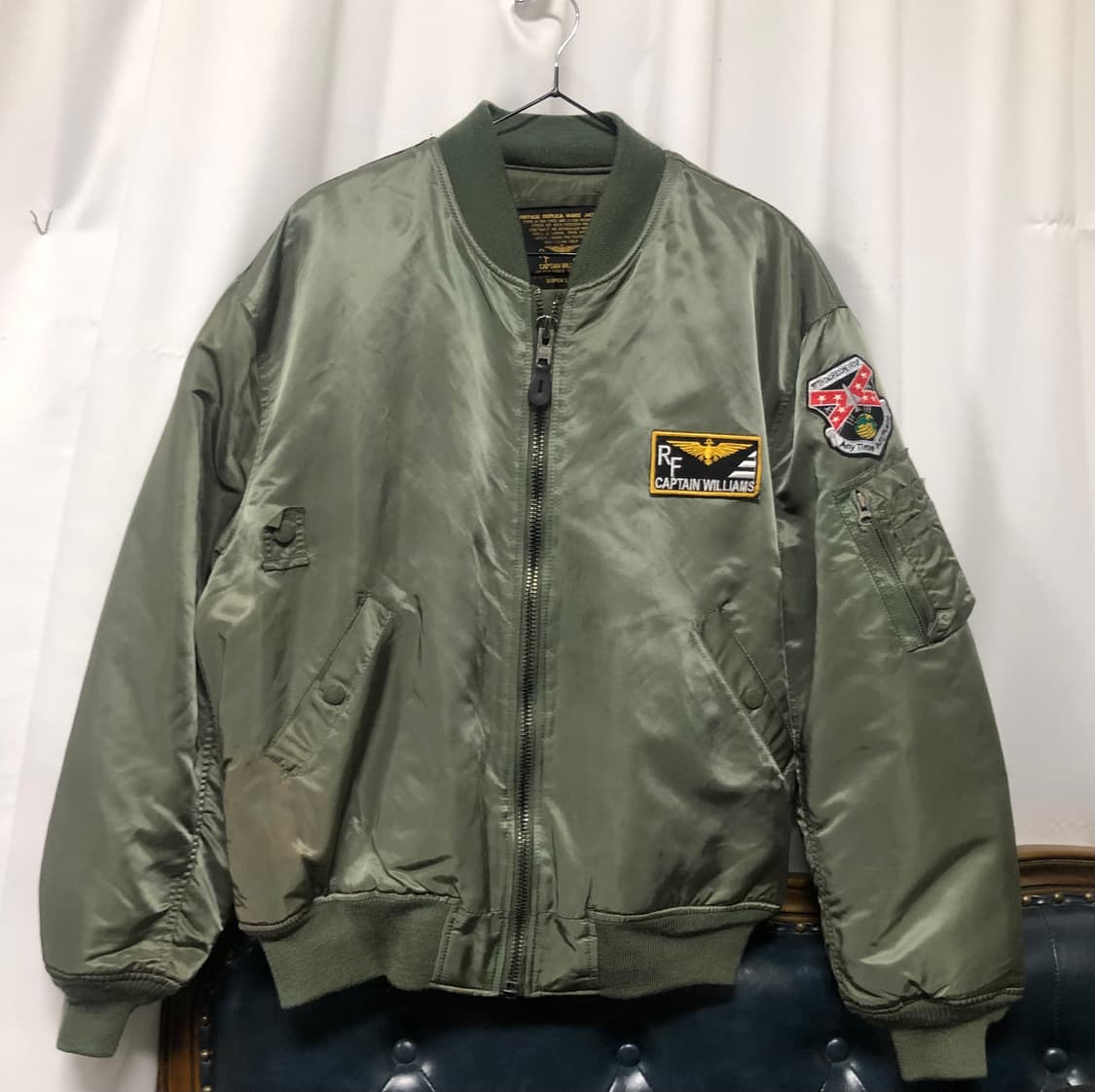 rf 캡틴 윌리엄스 ma1 카키 항공자켓 상품이미지1