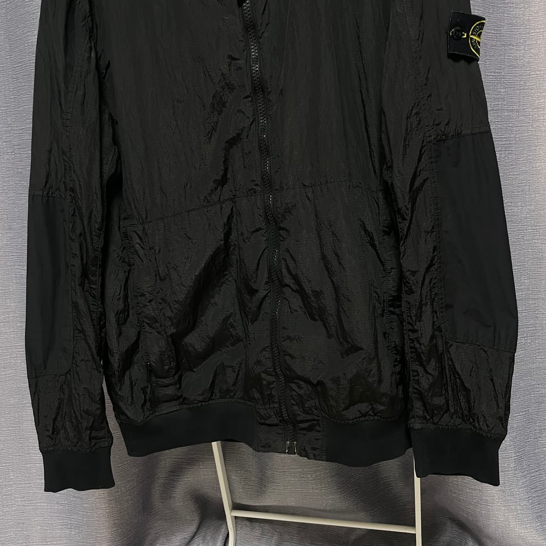 3xl 스톤아일랜드 나일론 메탈 후드 바람막이 상품이미지4