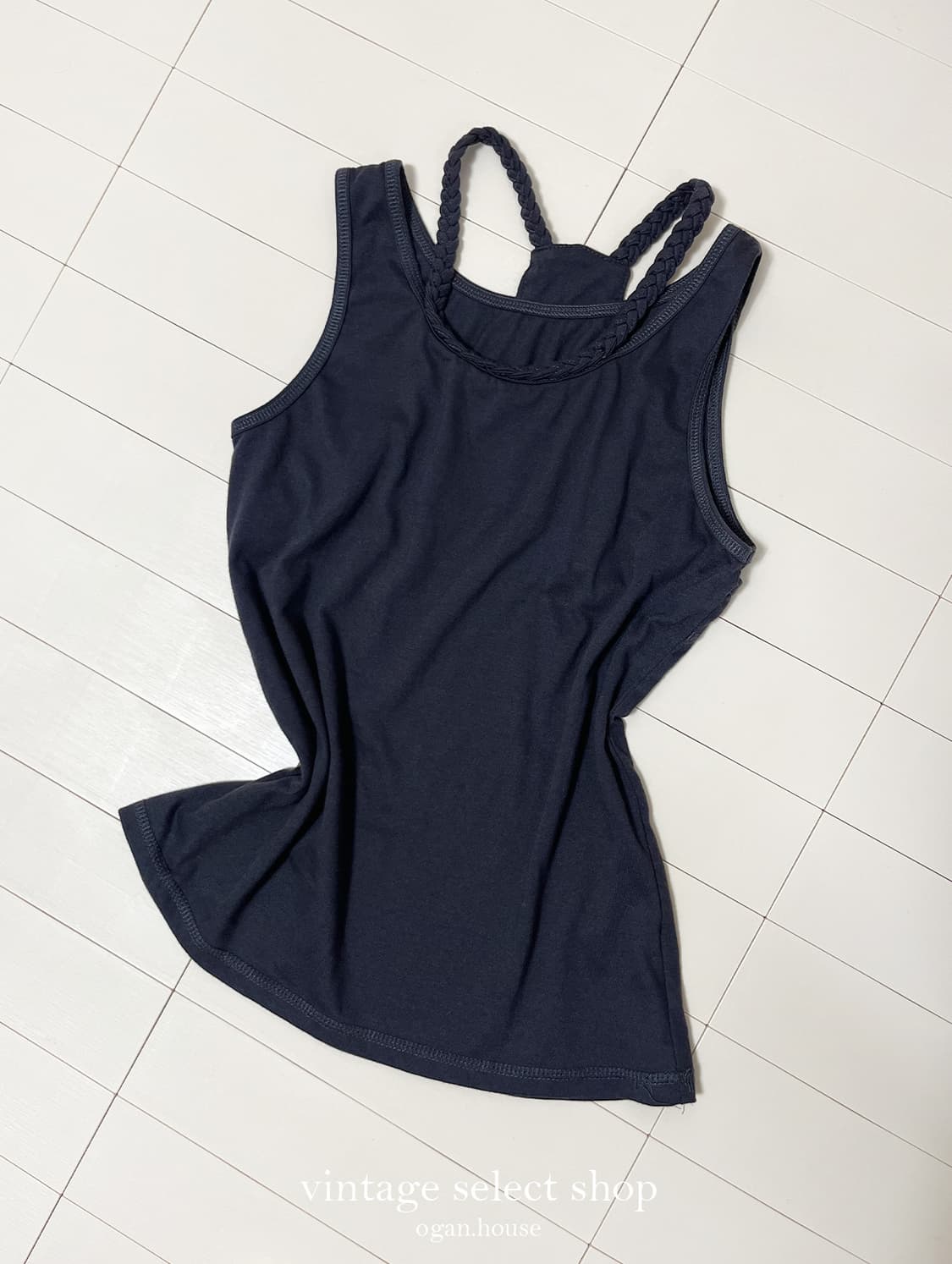vintage rope tank top 상품이미지1