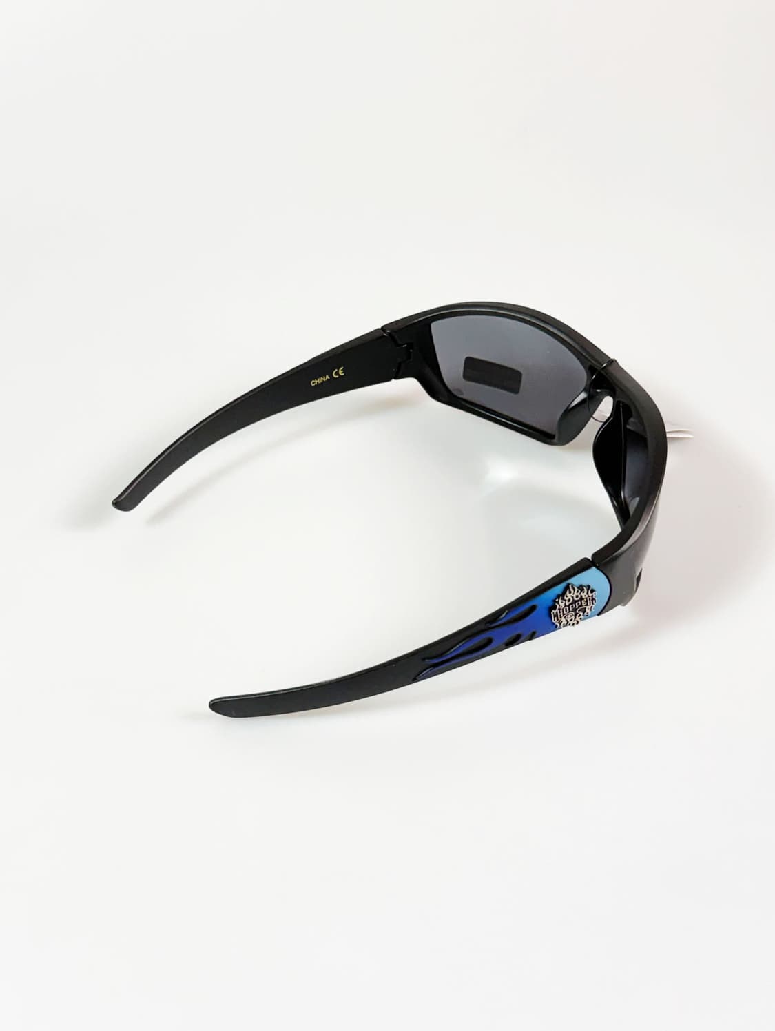 CHOPPERS 맷블랙 랩어라운드 스포티 바이커 빈티지 선글라스 상품이미지6