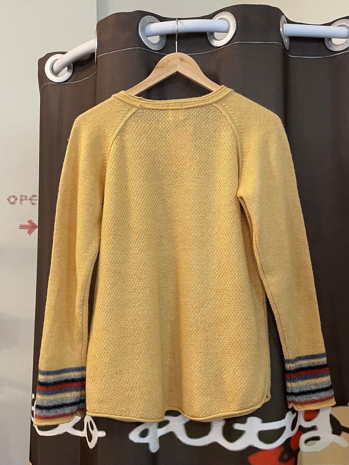 스트라이프 울 슬리브 니트 [무배] 상품이미지5