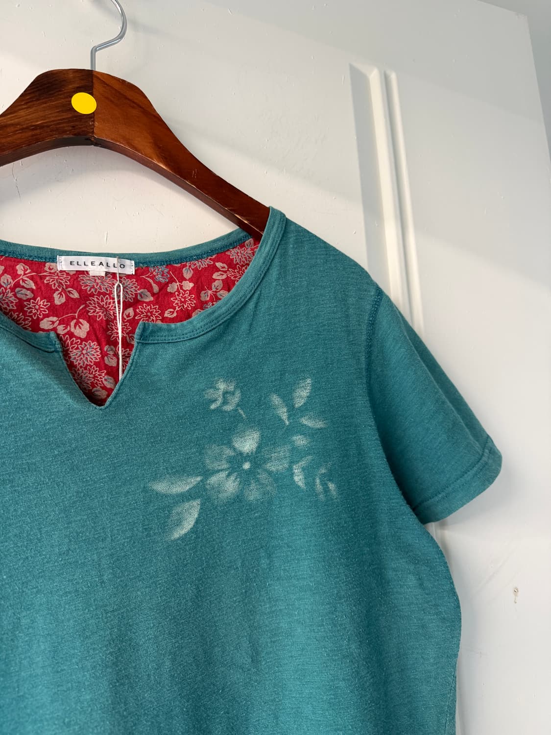 일본빈티지 하구미 에스닉 반팔티 상품이미지3