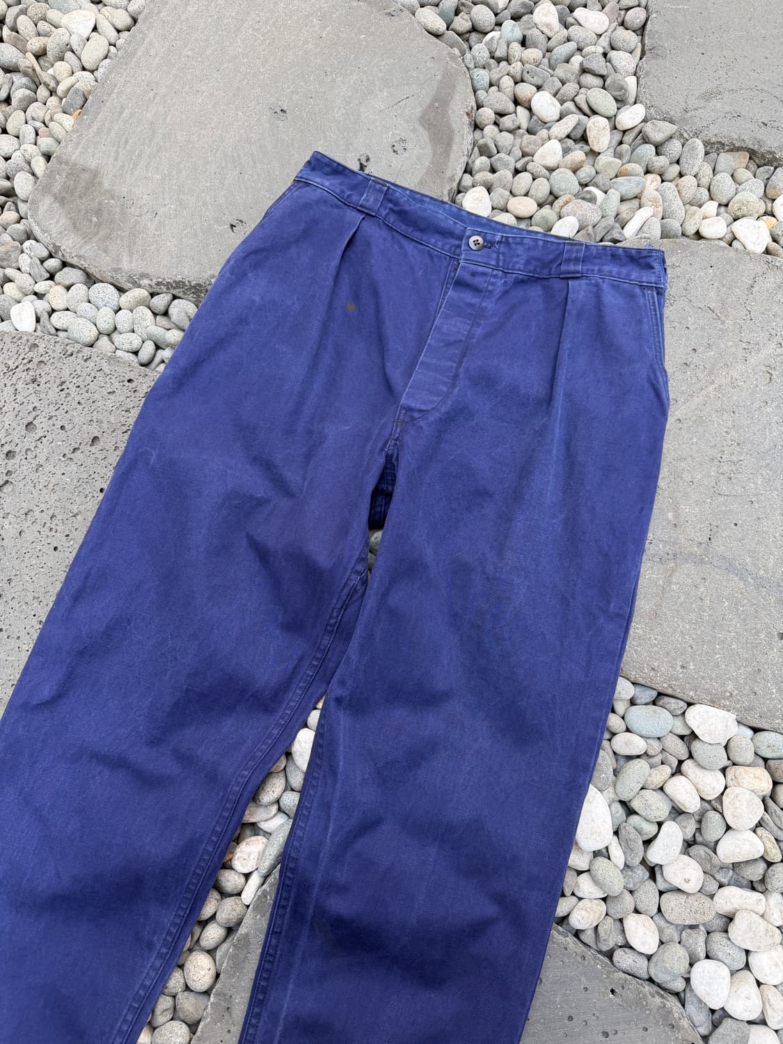 OLD VINTAGE WASHED PURPLE BLUE 프렌치워크팬츠 상품이미지6