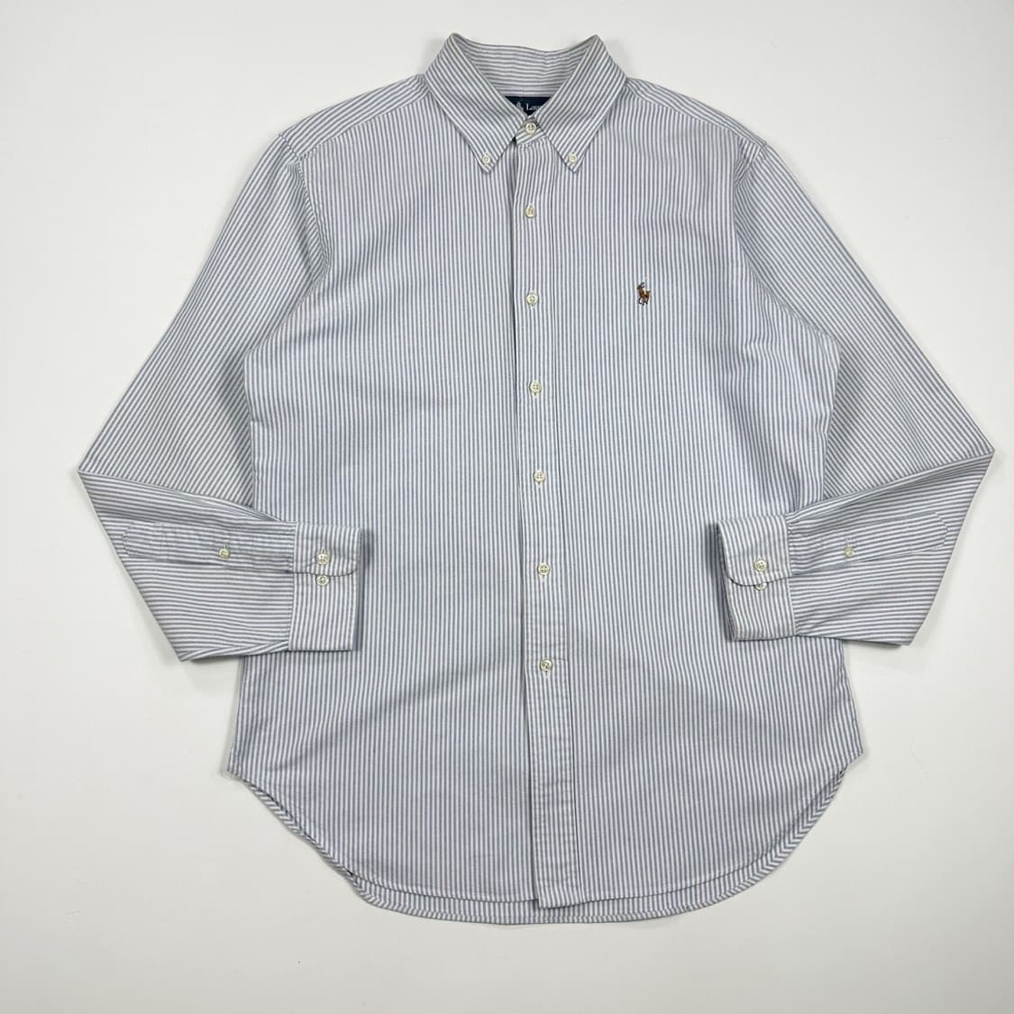 폴로 랄프로렌 포니 옥스포드 스트라이프 셔츠 (L) 상품이미지2