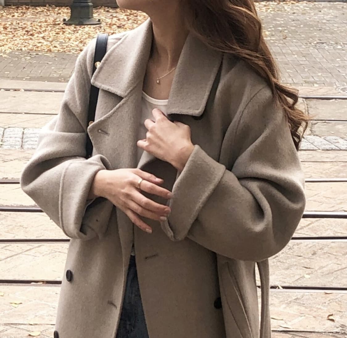 아카이브제이투유(ARCHIVE JTOU) 얼반 더블코트 프리사이즈 새상품 상품이미지2