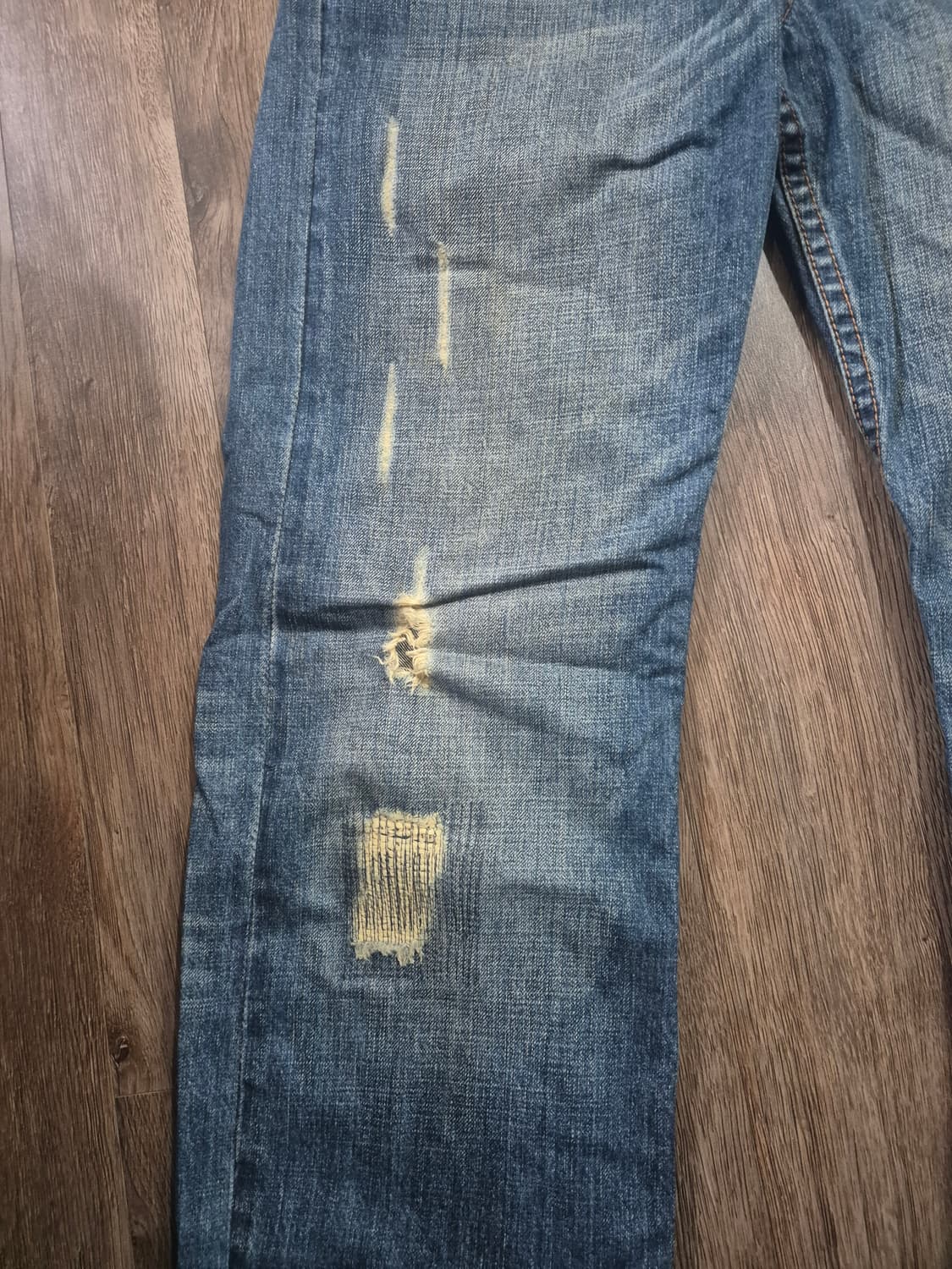 타케오 키쿠치 그런지 데님 30 상품이미지3