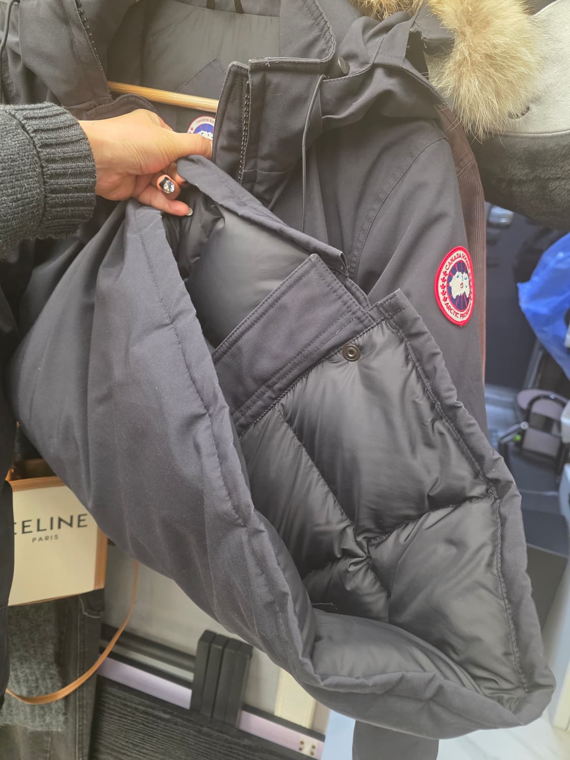 캐나다구스 여성 트릴리움 파카 패딩 XS 상품이미지4