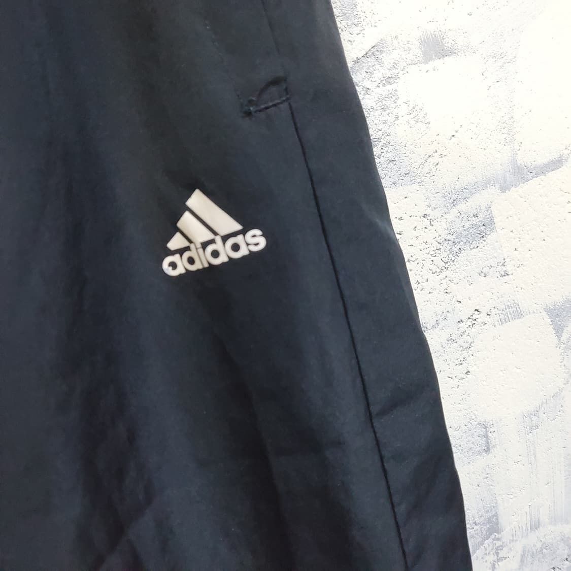 아디다스 삼선 7부 트랙탑 트레이닝 바지 블랙  상품이미지3