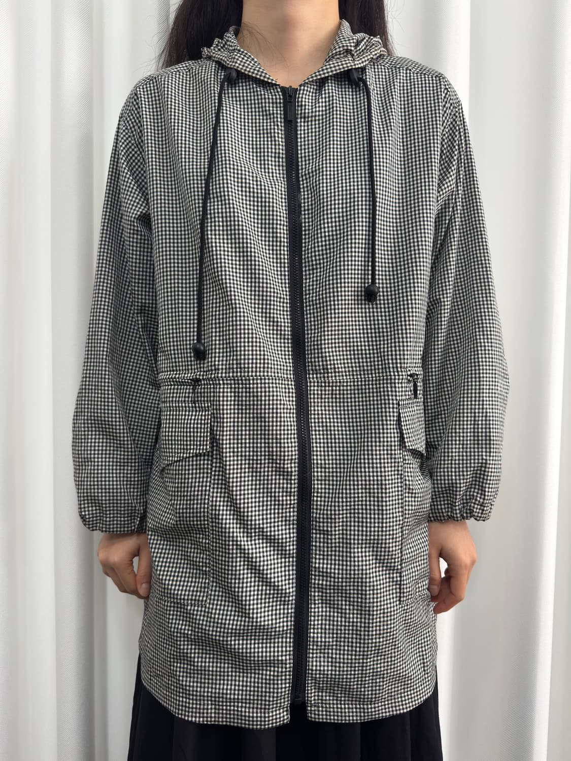 check hood jacket 상품이미지1
