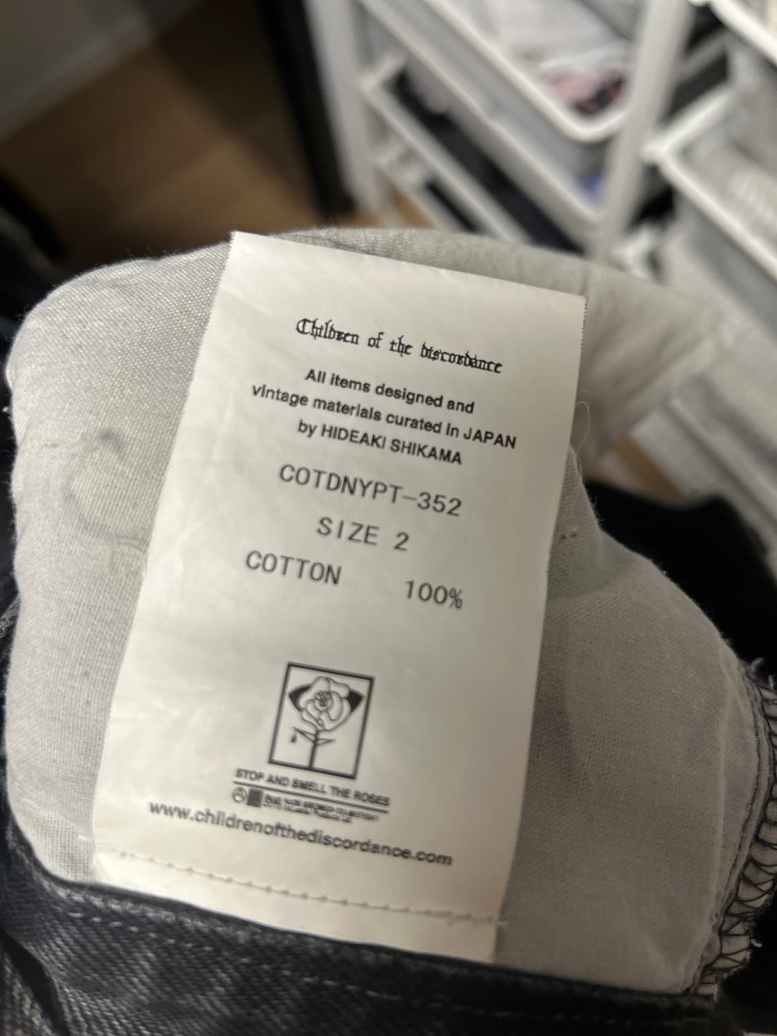 칠드런오브더 디스코댄스 흑청 패치워크 데님 2 상품이미지5