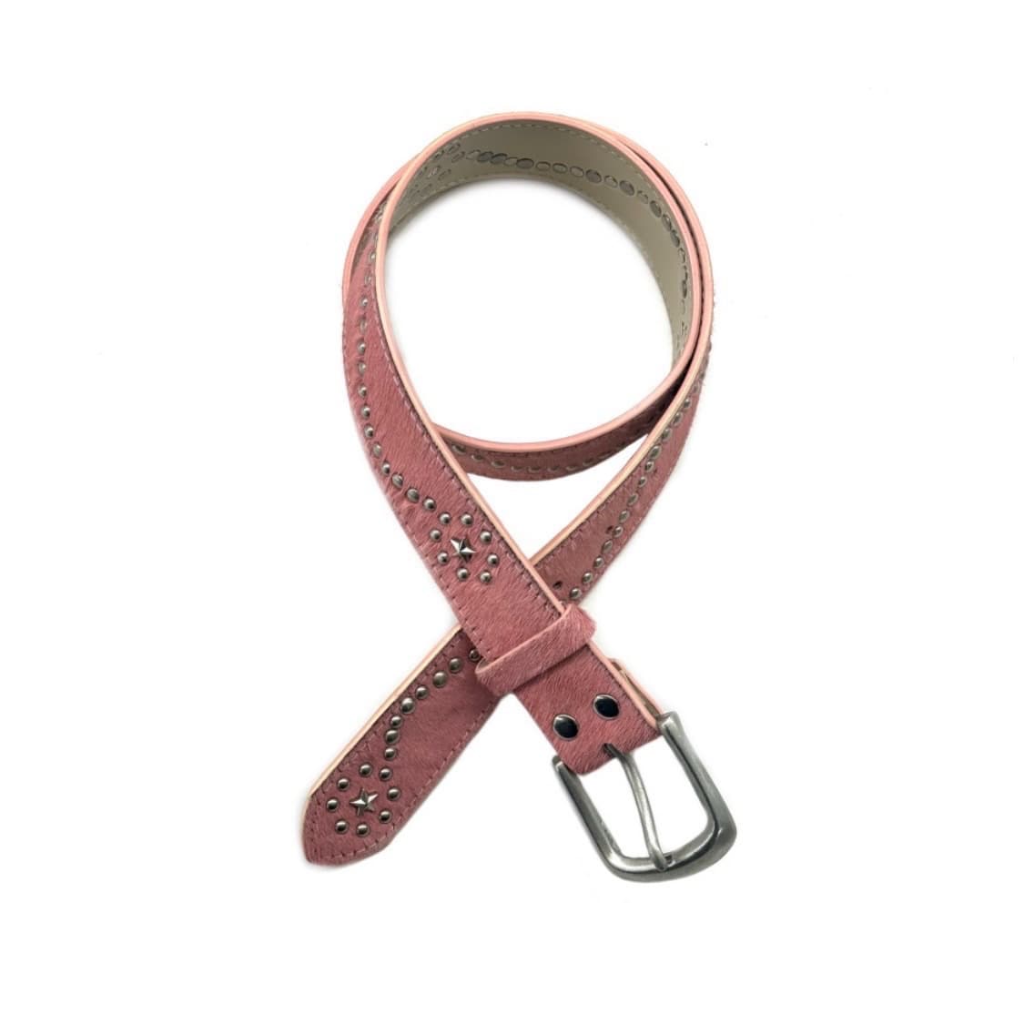 faze seoul 스터드 송치 벨트 -핑크 상품이미지3