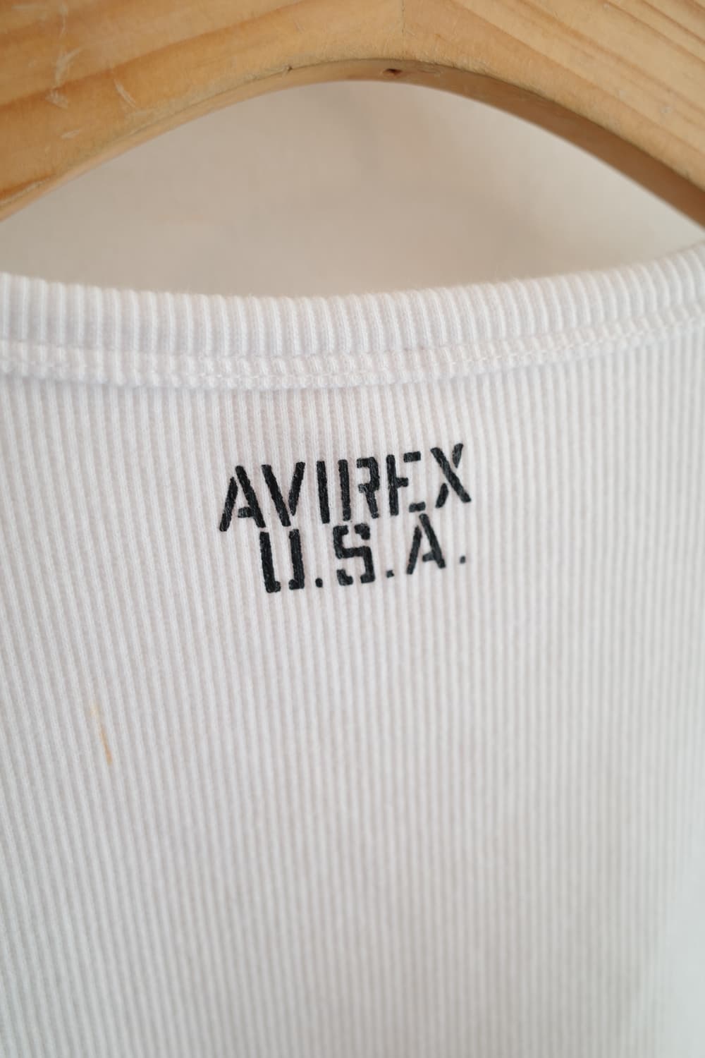 AVIREX 아비렉스 골지 티셔츠 상품이미지8