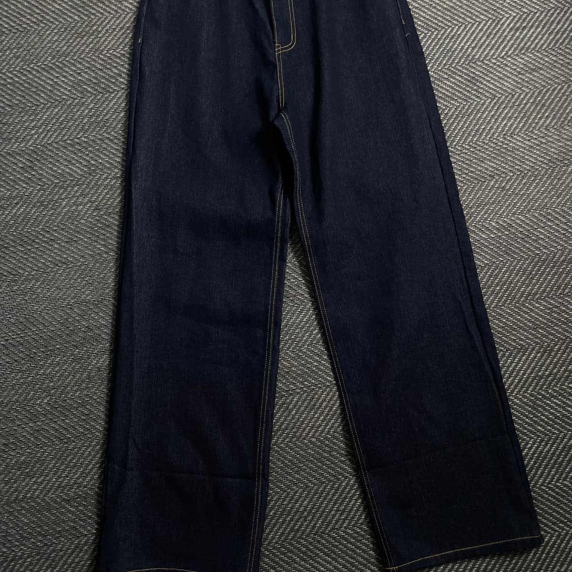 아코스튜디오 백 포켓 베어 스티치 생지 팬츠o 4613 상품이미지5