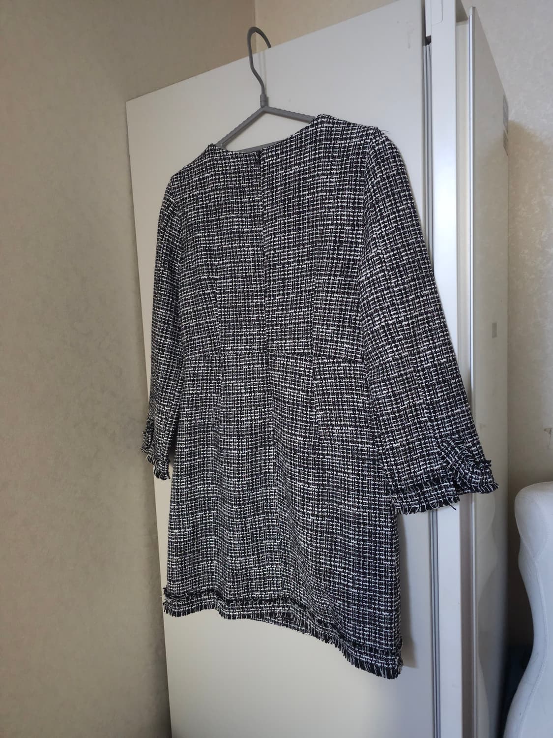 새상품)나인 아뜰리에 트위드 미니원피스 상품이미지6