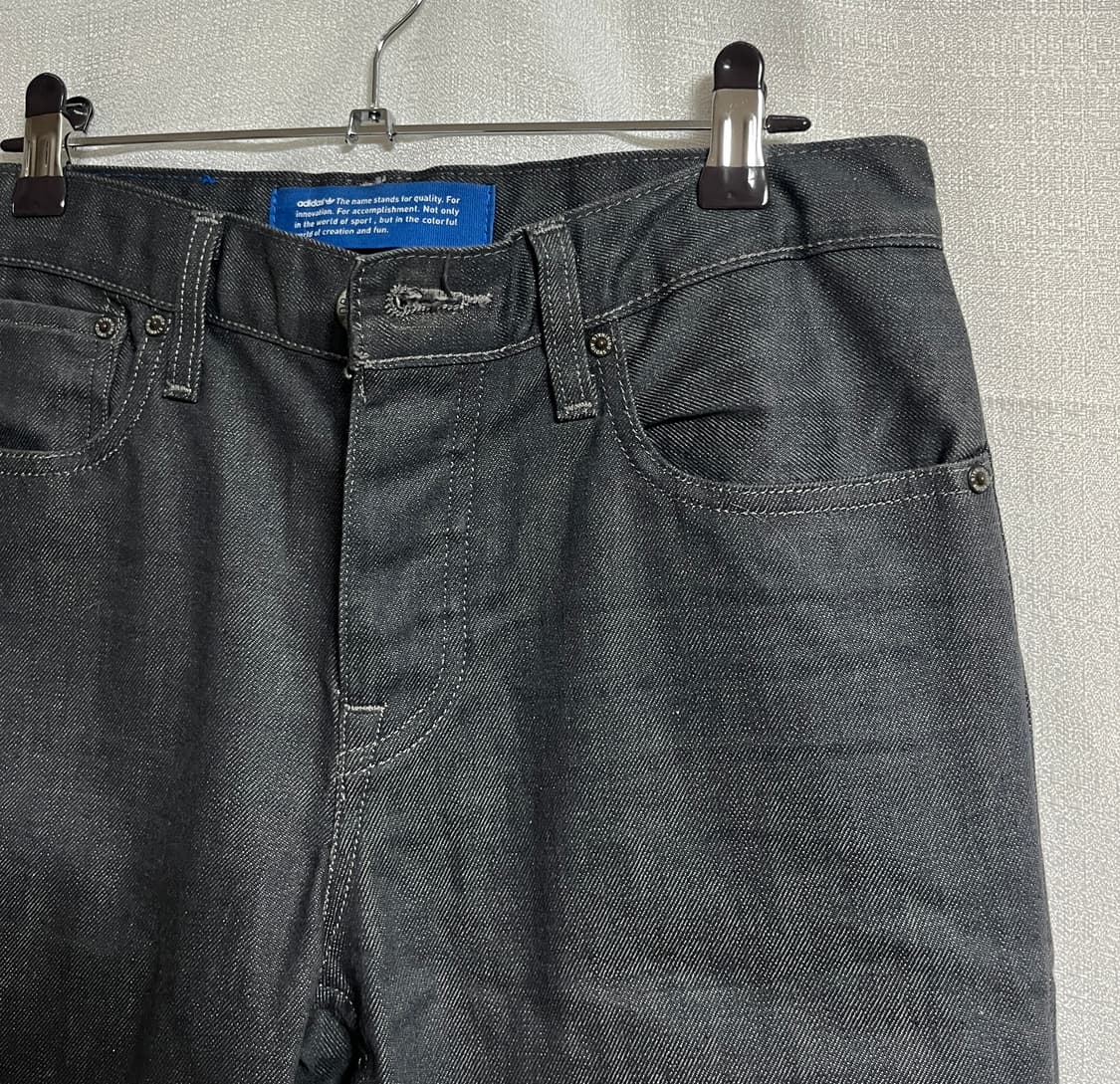 아디다스 그레이워싱 블루탭 데님팬츠 청바지 30 상품이미지3