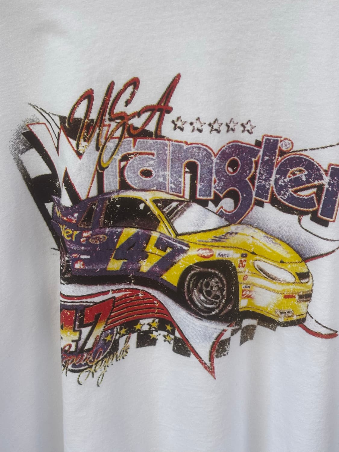 랭글러(Wrangler) 릴렉스 레이싱 반팔 티셔츠 상품이미지3