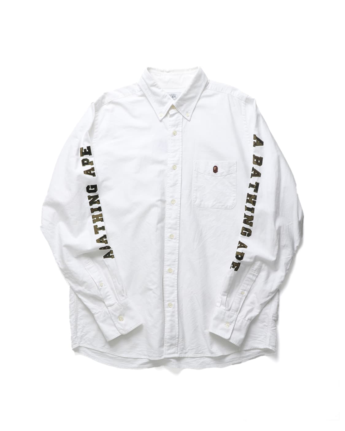 베이프 A BATHING APE Sleeve Oxford Shirt 상품이미지1