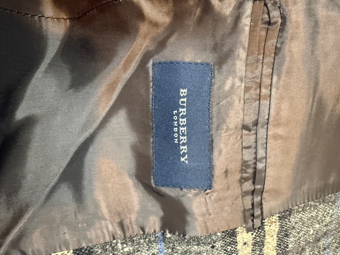 버버리 체크 자켓  상품이미지4