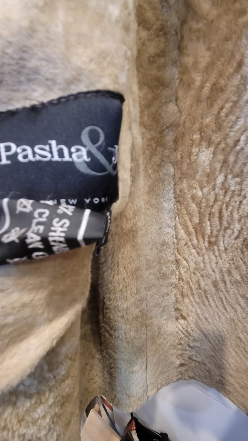 시어링 양가죽 양털 리얼 후드 롱 무스탕 상품이미지6