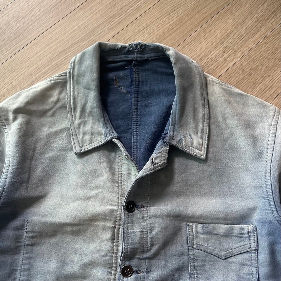 50s Tigra French Moleskin Work Jacket 상품이미지5