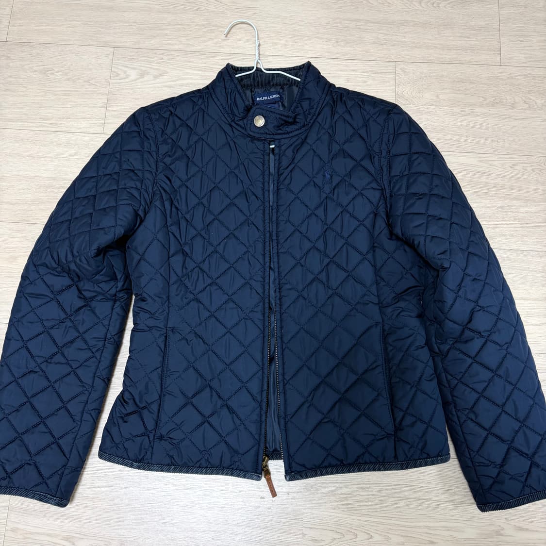 폴로 랄프로렌 네이비 퀼팅 자켓 걸즈 XL(16) 상품이미지1