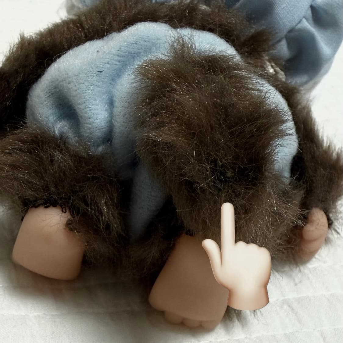 정품) 아기 베베치치 블루 남아 인형 상품이미지3