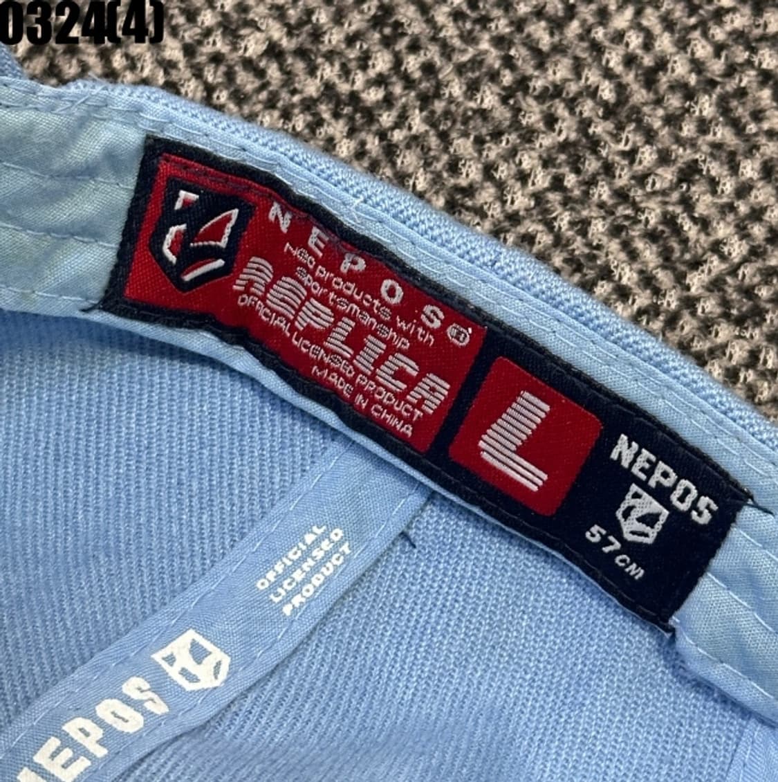 BEARS 베어스 야구 볼캡 모자 하늘색 0324(4) 상품이미지4