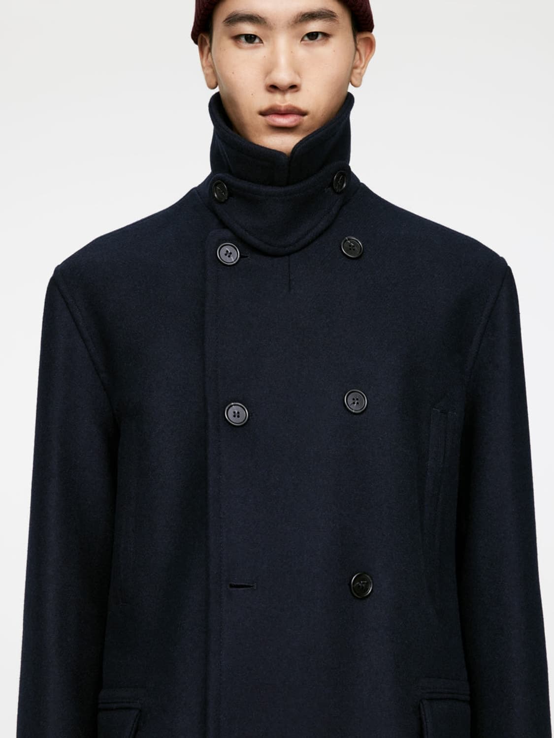 [48] ARKET 다크네이비 피코트 상품이미지3