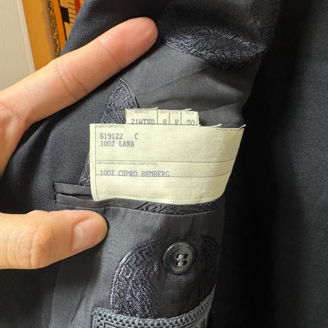 지아니 베르사체 다크 더블자켓셋업 상품이미지7