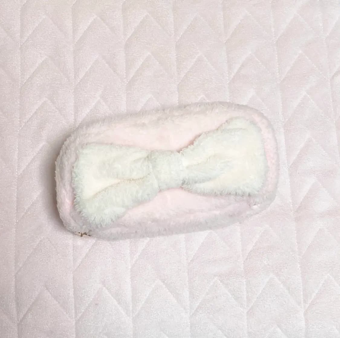 Lizlisa 리즈리사 왕리본 후와후와 파우치 흰핑 히메 빈티지 상품이미지2