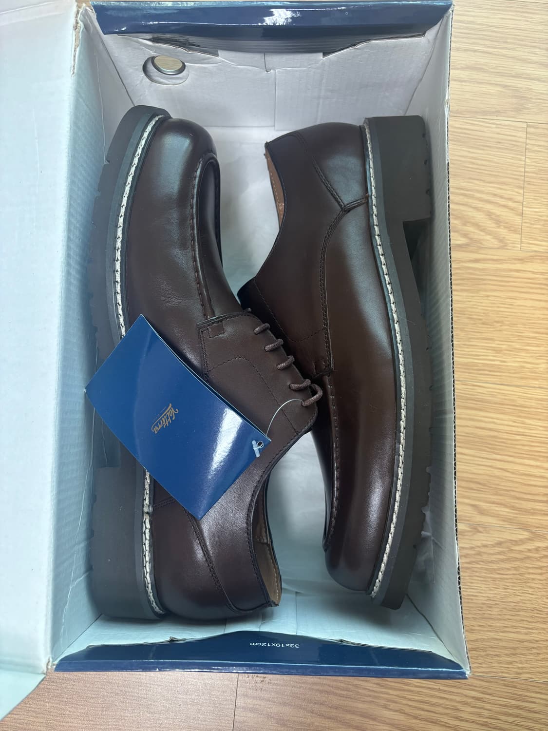 [새상품] 소가죽 구두 브라운 VOLTERRA  상품이미지5