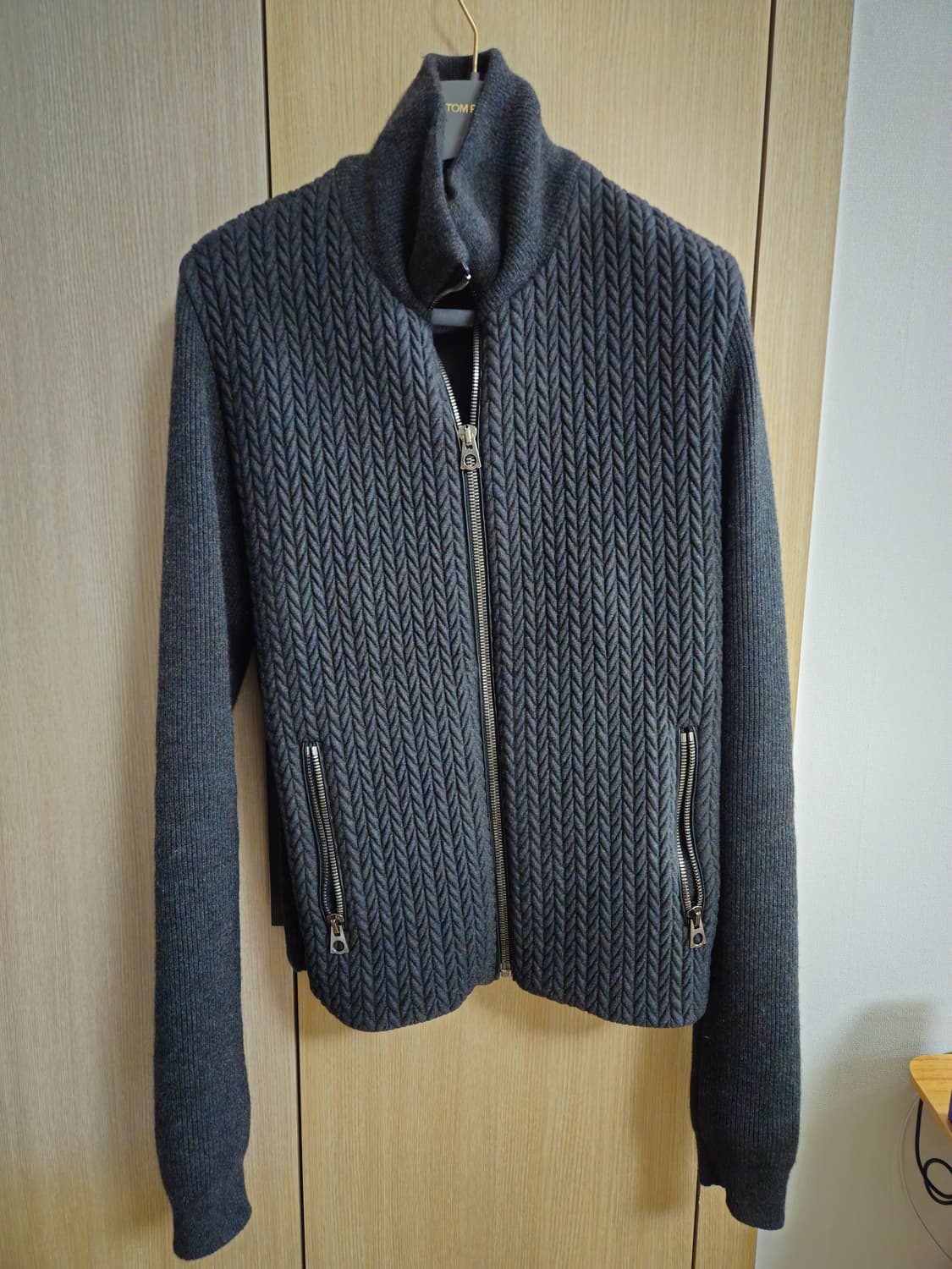 [50]100size 돌체앤가바나 해비 캐시미어 100 집업 상품이미지1