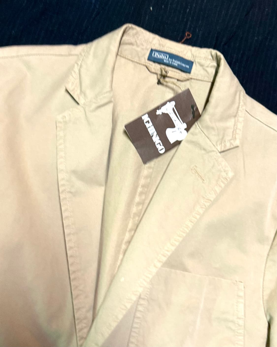 폴로 랄프로렌 치노 수트 자켓 38R 상품이미지2