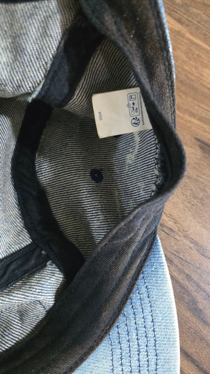 슈프림 24ss 워시드 치노 트윌 캠프캡 더티 인디고 상품이미지5