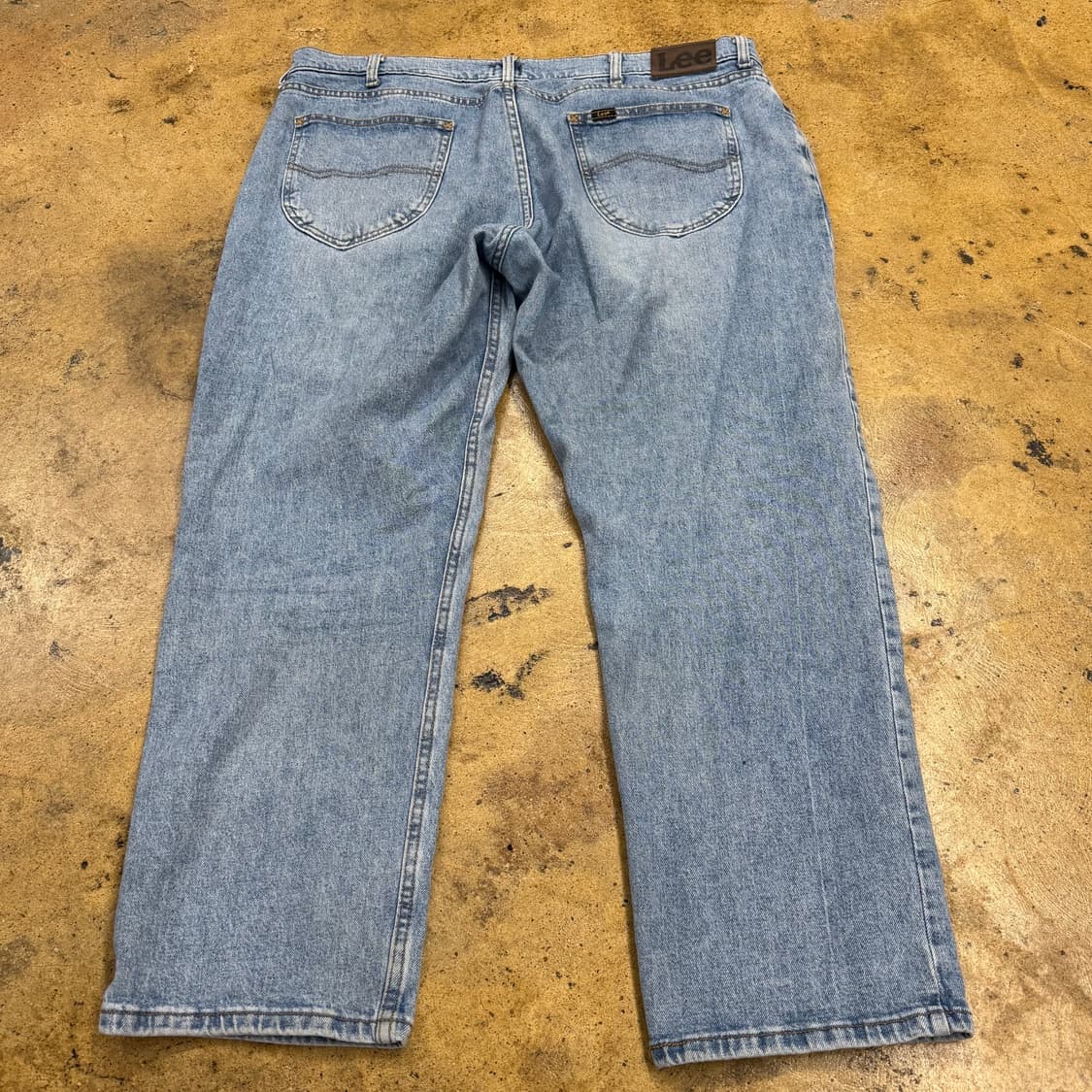 [정품/40x29] Lee 리 릴렉스드핏 연청 데님팬츠 b10 상품이미지3