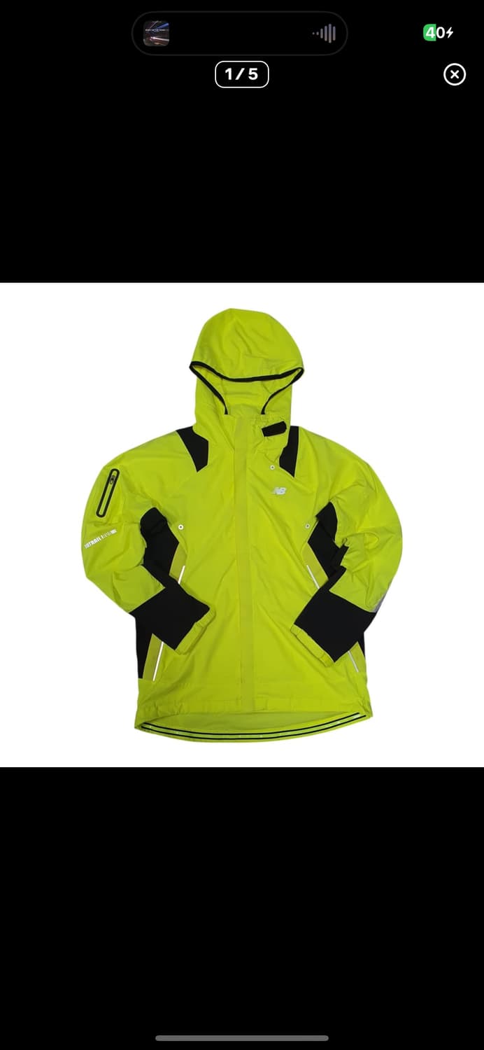 (바배) 뉴발란스 형광 바람막이 상품이미지1