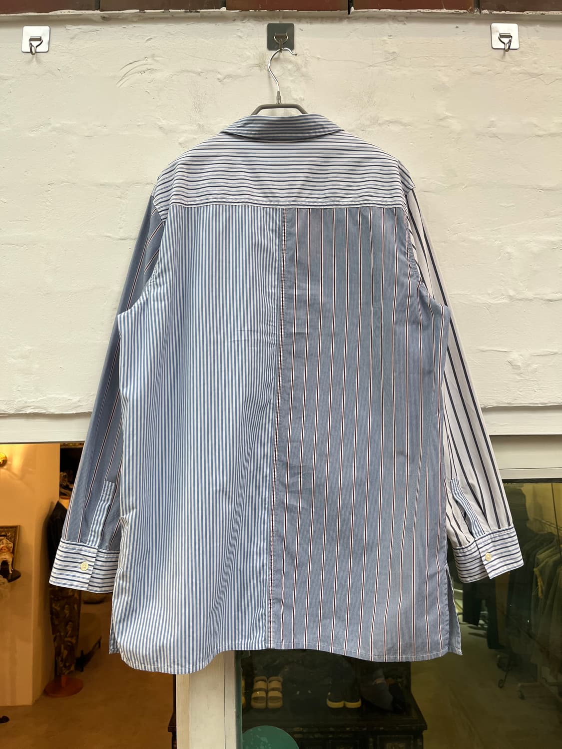 Gap 80s 스트라이프 하프셔츠 L 상품이미지6
