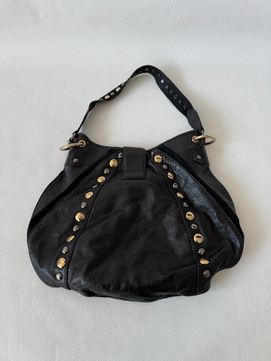MOJO.S.PHINE 스터드 레더 숄더백 상품이미지4