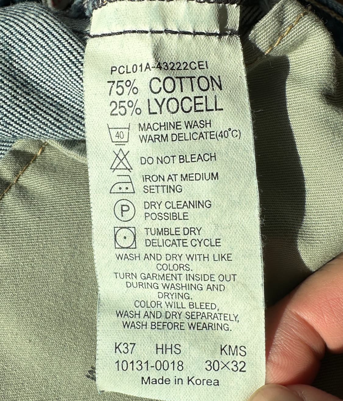 리바이스 엔지니어드진 00s 3D 트위스트 30x32 상품이미지7