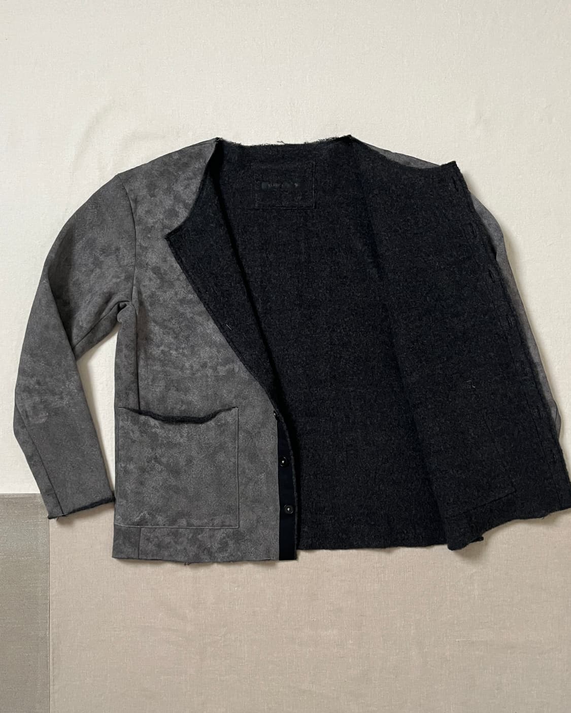 클라시카 23aw 컷오프 플리스 가디건 klasica 상품이미지7