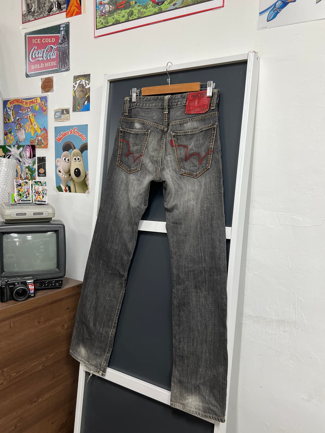 Japan Edwin 재팬 에드윈 진스 503 흑청 데님 팬츠 상품이미지1