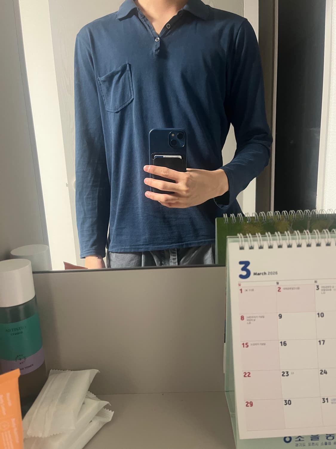 마르지엘라 로우컷 원포켓 폴로 셔츠 상품이미지5