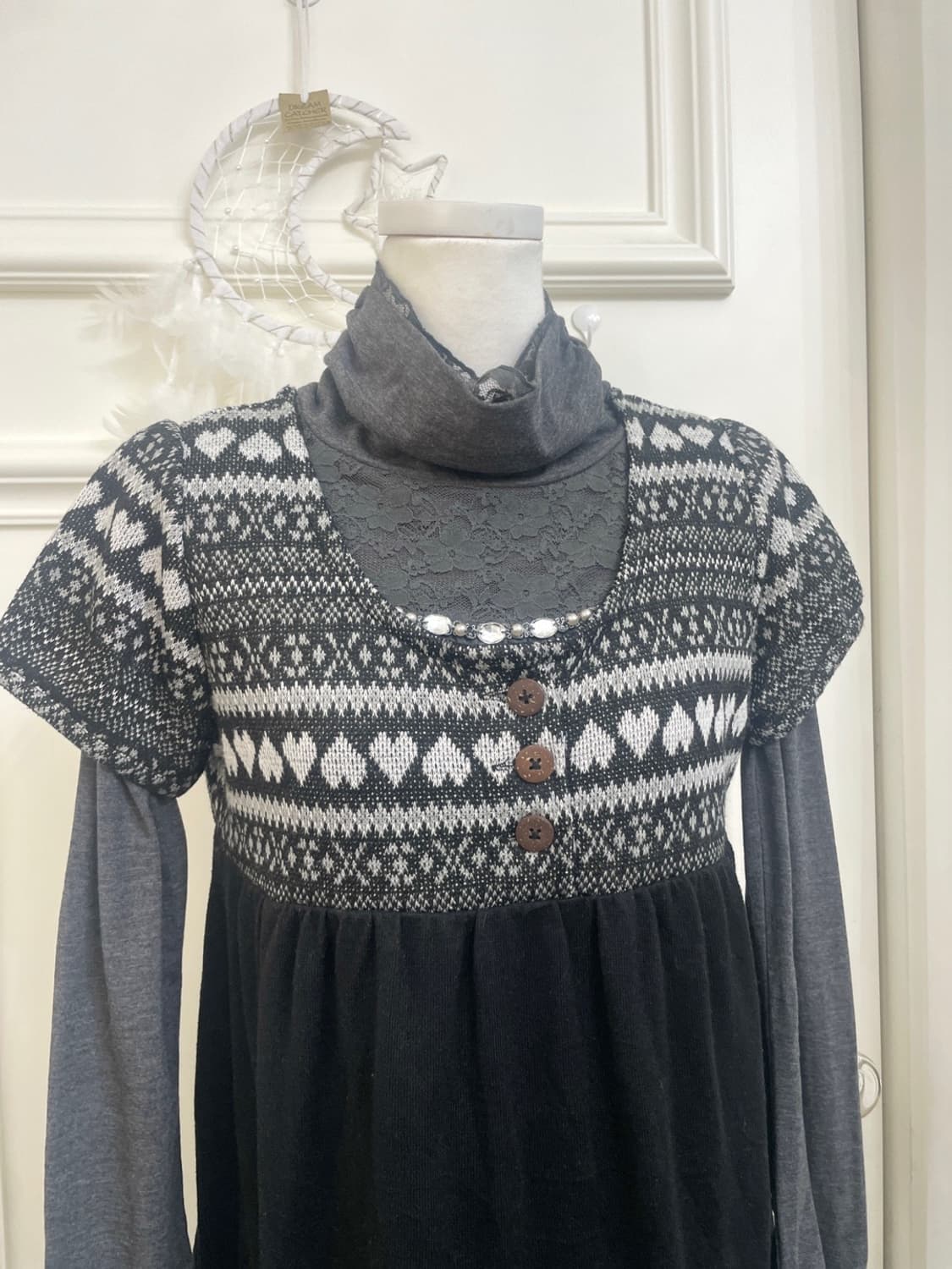 charcoal heart nordic wool opc&charcoal  상품이미지4