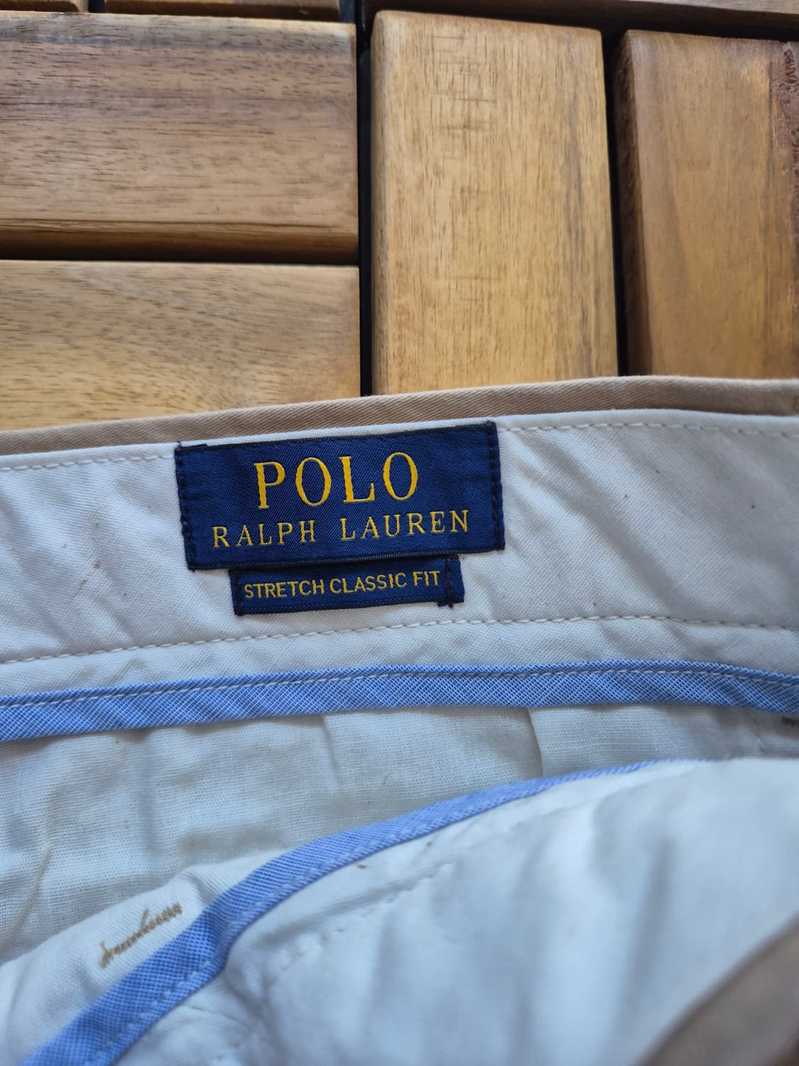 Polo 폴로 불독 자수 클래식핏 치노 쇼츠 반바지 상품이미지3