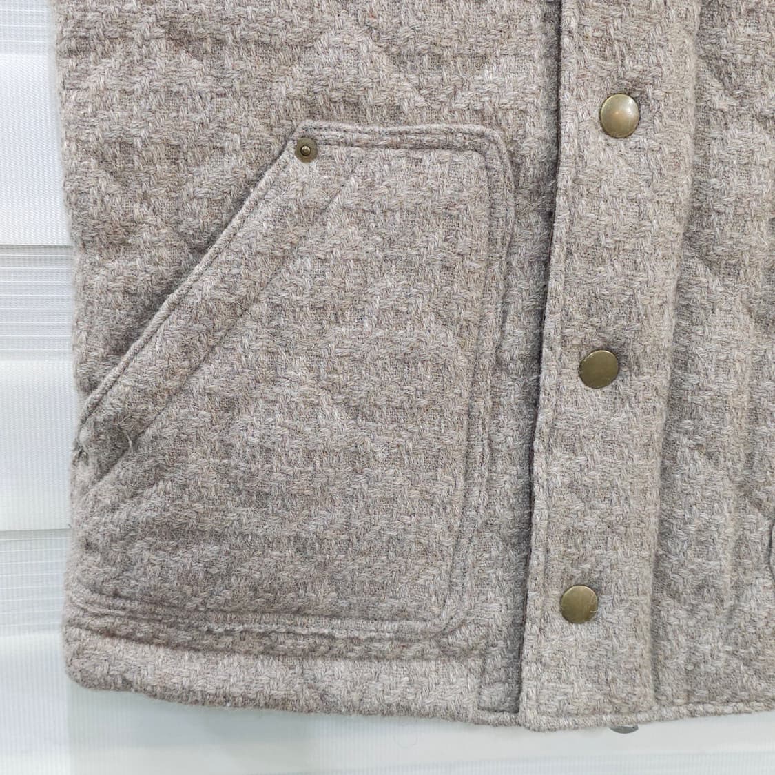 style addition JAPAN 퀄팅 울베스트- 2사이즈 상품이미지3