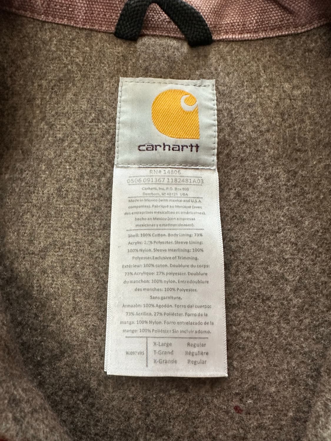 (XL) 칼하트 워크자켓 상품이미지3