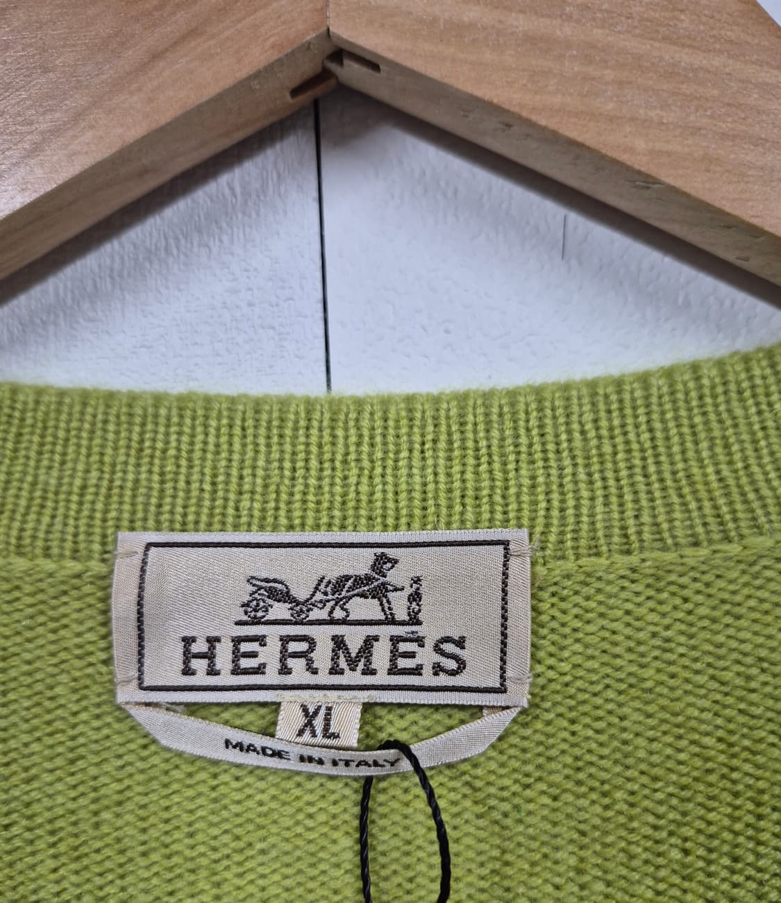 110 정품 에르메스 남성 니트 가디건 상품이미지3