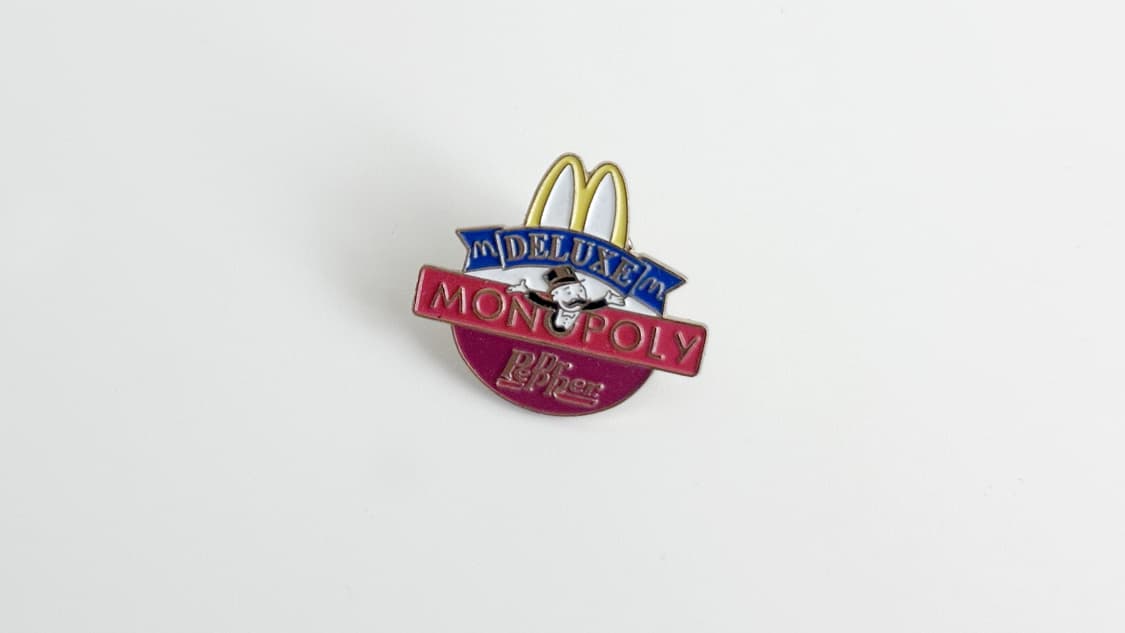 맥도날드 빈티지 크루 핀뱃지 라펠핀 ‘Monopoly Deluxe’ 상품이미지5